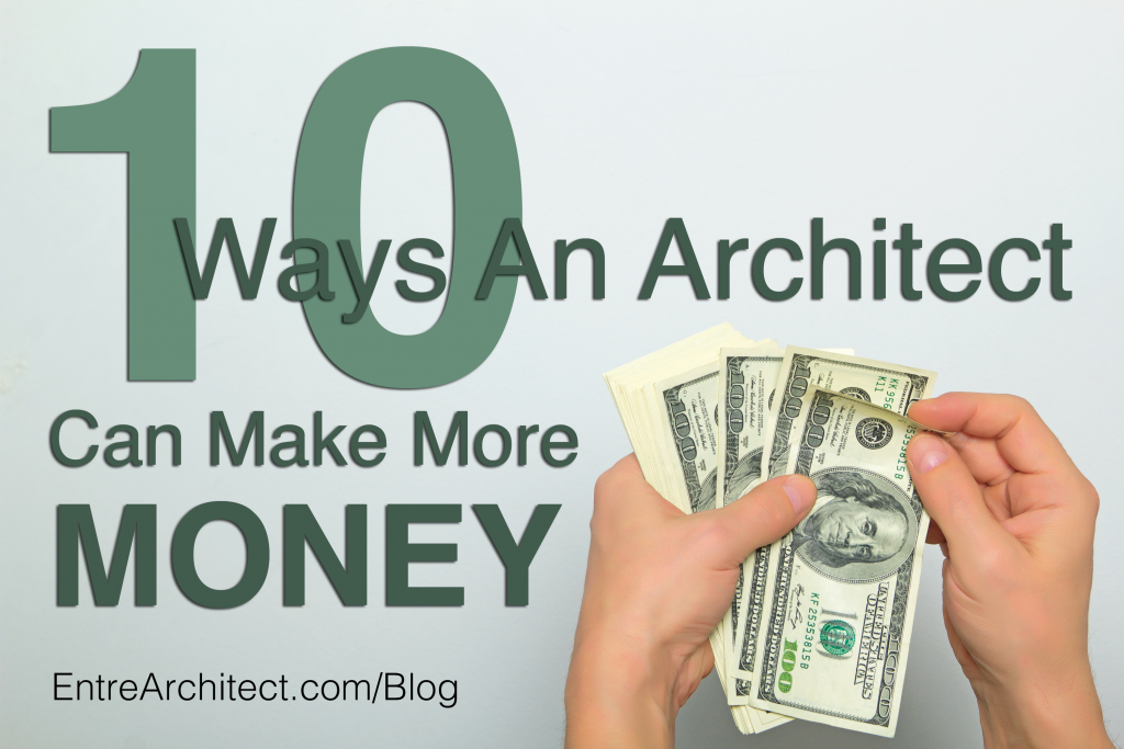 architect money make